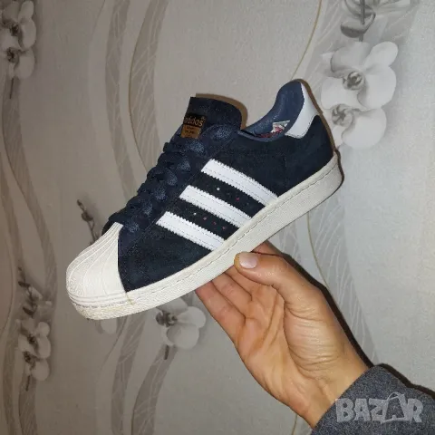 маратонки / кецове  Adidas Superstar 80s номер 38 велур, снимка 10 - Маратонки - 47918459