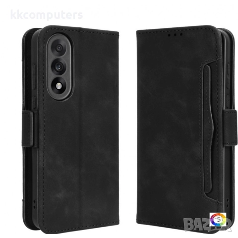 Кожен калъф портфейл за OnePlus Nord 5 5G / Ace 5 Ultra 5G, с протектор, 5 цвята