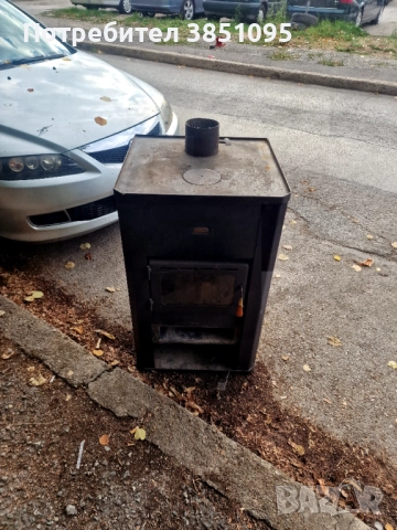 Камина с водна риза за парно отопление.с Водна помпа и упс  в комплект , снимка 1