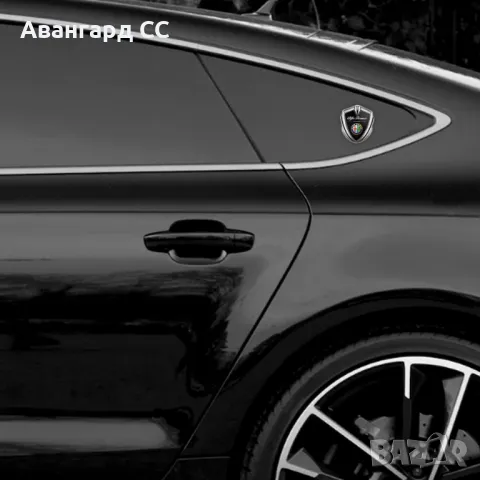 Метална Самозалепваща емблема Алфа Ромео, снимка 10 - Аксесоари и консумативи - 48645720