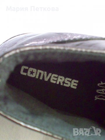 Кецове Converse All Star от естествена кожа, снимка 6 - Кецове - 34328905