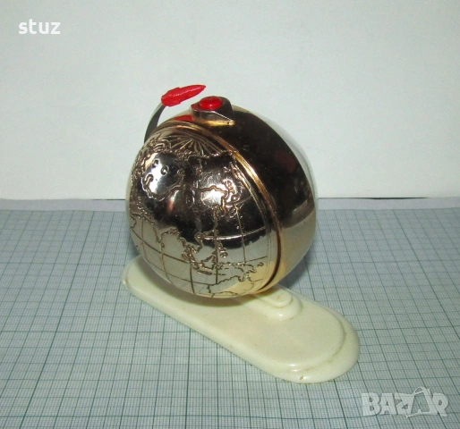 Будилник Слава "Спутник" (No:7), снимка 5 - Антикварни и старинни предмети - 53217469