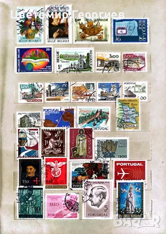 Класьор с марки 560 бр., снимка 4 - Филателия - 48165225