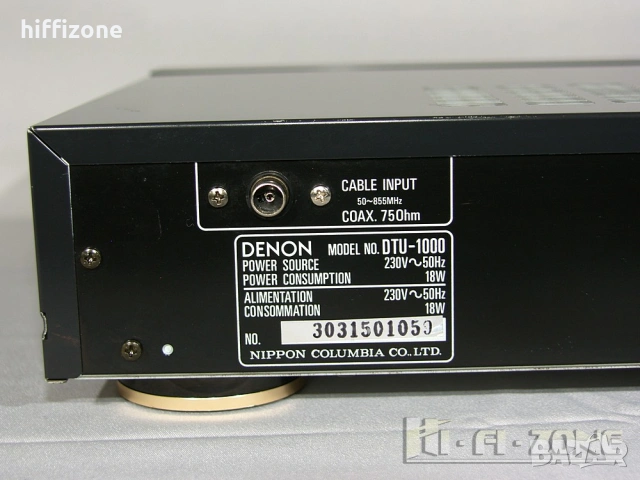 Тунер  Denon dtu-1000 , снимка 6 - Ресийвъри, усилватели, смесителни пултове - 53767720