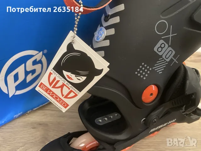 Професионални ролери Powerslide Doop Orange Sunset 80 (EU 36-43), снимка 6 - Ролери, кънки - 56058207