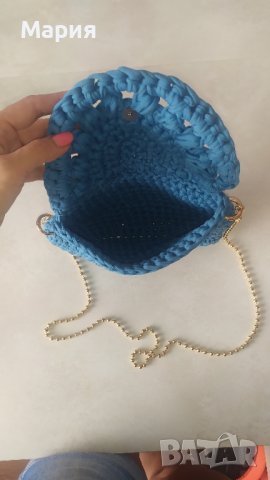 Плетена дамска чанта, снимка 4 - Чанти - 41862874