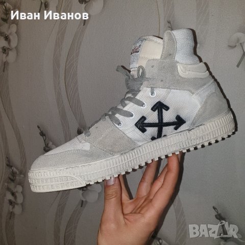 OFF-WHITE OFF-COURT 3.0 HIGH кецове/ маратонки  номер 44, снимка 12 - Маратонки - 44246823