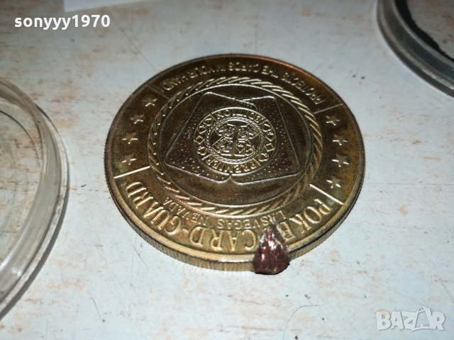 късметлииска монета-жетон вегас невада 1003221916, снимка 10 - Антикварни и старинни предмети - 36061544