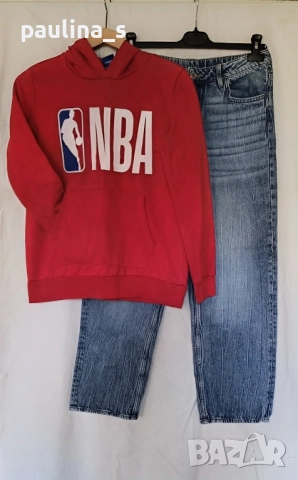 XS / S / Марков лот от дънки и суичър 