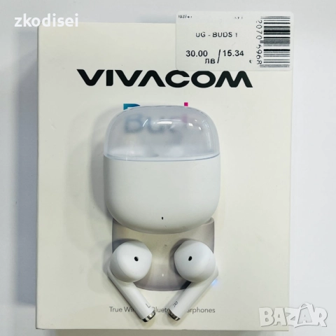 Bluetooth слушалки UG-BUDS 1