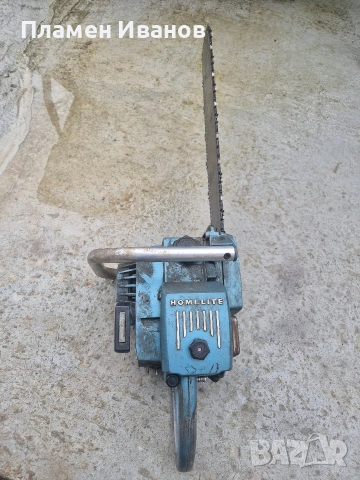 Бензинов трион Homelite , снимка 5 - Градинска техника - 53027995