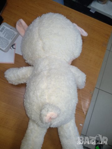 Агне, около 45-48см, снимка 2 - Плюшени играчки - 41287188