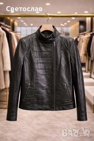 Дамски якета от естесгвена кожа , снимка 9 - Якета - 53526903