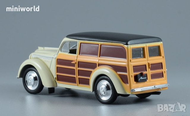 Москвич 400-422 1949 - мащаб 1:43 на DeAgostini моделът е нов в блистер, снимка 5 - Колекции - 42625938
