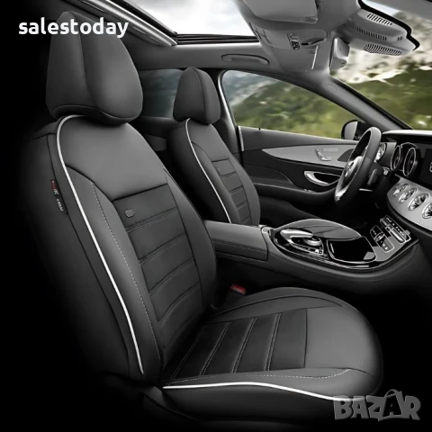 Тапицерия за седалки Otom Premium PRM118 (ЧерноБяло), снимка 4 - Аксесоари и консумативи - 48679031