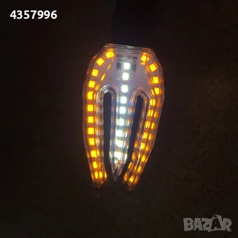  Диоден мигач за мотор - 1927 2бр/к-т, снимка 3 - Аксесоари и консумативи - 49151376