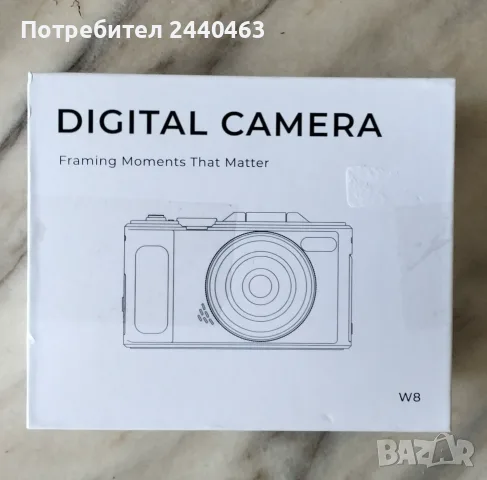 5K Digital Camera 80MP Autofocus Vlogging Camera,3" 180° Flip Screen, 18X Zoom, Дигитален фотоапарат, снимка 3 - Камери - 56002845