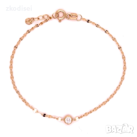 Златна дамска гривна 0,70гр.18,0см. 14кр. проба:585 модел:34517-1