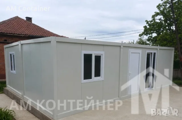 Офис контейнер,сглобяем контейнер за живеене,градинска къща,павилион,гараж,преместваема конструкция, снимка 18 - Монтажи - 54750213