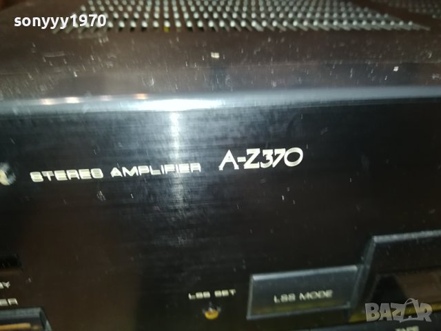 PIONEER A-Z370 STEREO AMPLIFIER-CD OPTICAL IN-LNV ВНОС SWISS 1007231356, снимка 5 - Ресийвъри, усилватели, смесителни пултове - 41505515
