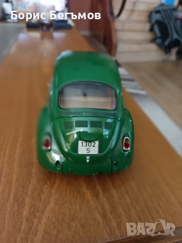 Количка Volkswagen Kafer 1/18 Revell 1302 , снимка 8 - Колекции - 52565048