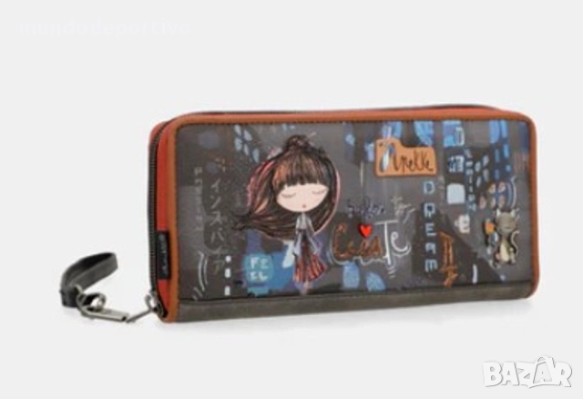 Anekke дамски портфейл / кожено портмоне Анеке - Испания, снимка 9 - Портфейли, портмонета - 52336738