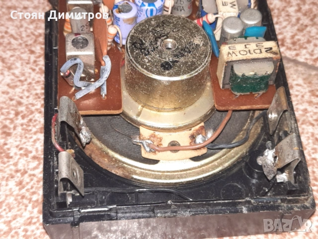 Ретро AM радиоприемник National Panasonic R-1032, снимка 7 - Радиокасетофони, транзистори - 53350412