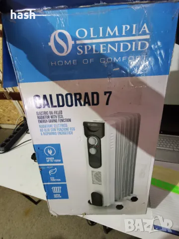 Маслен радиатор Olimpia Splendid 1500 W, 50 m³, 99620 Caldorad 7, снимка 5 - Радиатори - 48564833