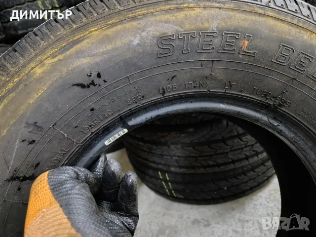 2бр.летни гуми MAXMILER 195 80 14C DOT18 цена за брой, снимка 5 - Гуми и джанти - 50014841