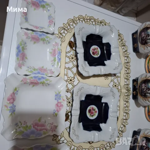 Порцеланови салфетници, пепелници и солници, снимка 9 - Аксесоари за кухня - 50043640