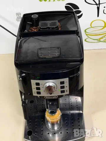 Кафемашина кафе автомат delonghi magnifica S с гаранция, снимка 4 - Кафемашини - 55770813