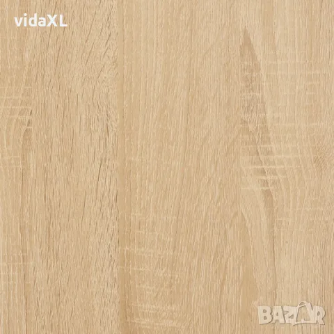 vidaXL Пейка за обувки, сонома дъб, 102x32x50 см, инженерно дърво, снимка 10 - Маси - 56148123