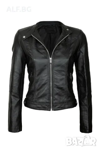 Дамско кожено яке 4201, снимка 8 - Якета - 48899705
