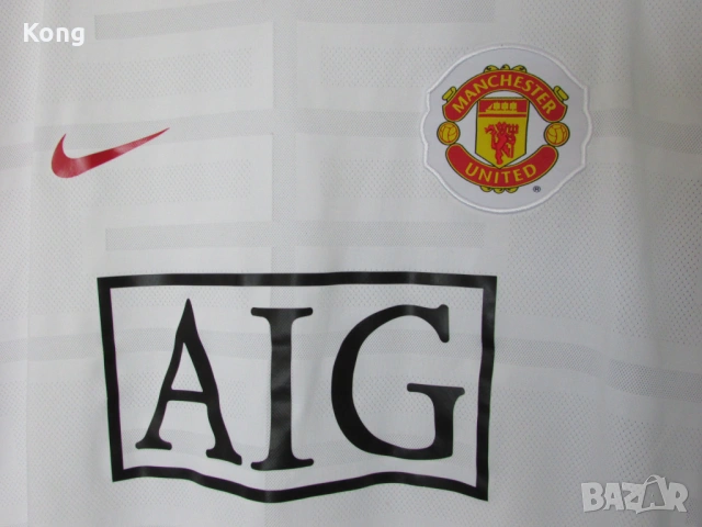 винтидж фланелка Genoa ITALIA дълъг ръкав Манчестър Юнайтед Nike Manchester United , снимка 7 - Футбол - 53683505