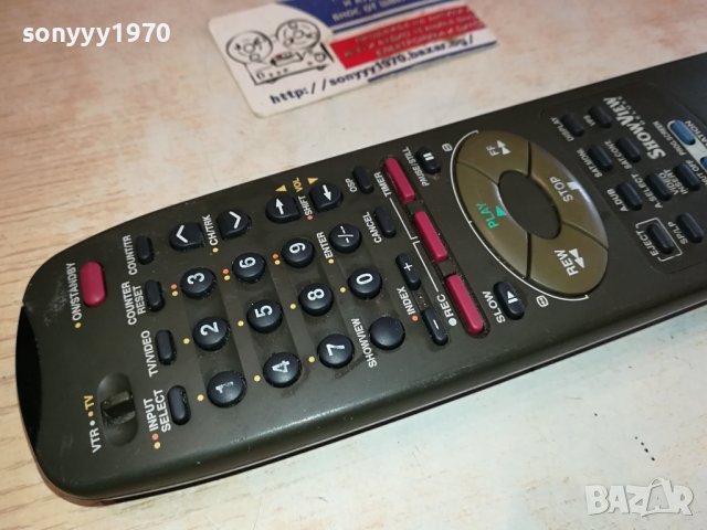 TOSHIBA VT-858G VTR/TV REMOTE CONTROL-ВНОС SWISS 0702241121, снимка 8 - Дистанционни - 44175523
