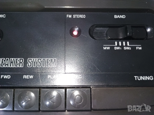 Радиокасетофон SANYO MW 717 AM/FM Stereo Boombox, снимка 11 - Радиокасетофони, транзистори - 52778586