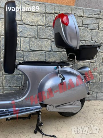 Електрически скутер Elektro Futura дизайн Vespa 4000W 20Ah/7 4000W 20Ah/72V+документи за регистрация, снимка 8 - Мотоциклети и мототехника - 34447495