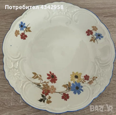 Винтидж порцеланов комплект от 3 части.Германия, около 1960 г., снимка 2 - Други ценни предмети - 56126039