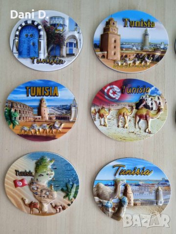 метални магнити от Тунис, снимка 3 - Колекции - 42619007