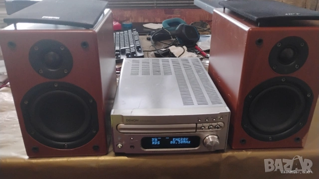 Mini Hi-Fi система Denon RCD-M33 / SC-M37, снимка 10 - Аудиосистеми - 53028666