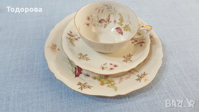 Порцеланов бароков сет за кафе 