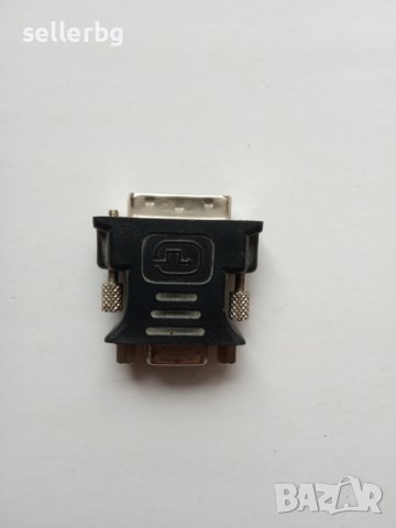 Преходник DV-I мъжко към VGA женско, 24+5 пина, снимка 1 - Други - 40094464
