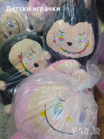 Плюшена играчка Лабубу 80см, плюш 100см, Labubu аниме, снимка 5 - Плюшени играчки - 51145243