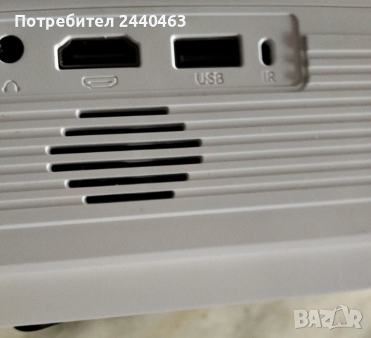 Видео проектор HDMI USB - Нов, снимка 4 - Плейъри, домашно кино, прожектори - 53476340