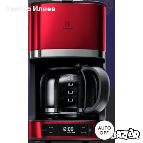 Кафемашина Electrolux с таймер и автоматично изключване Кафе машина, снимка 9 - Кафемашини - 39485054