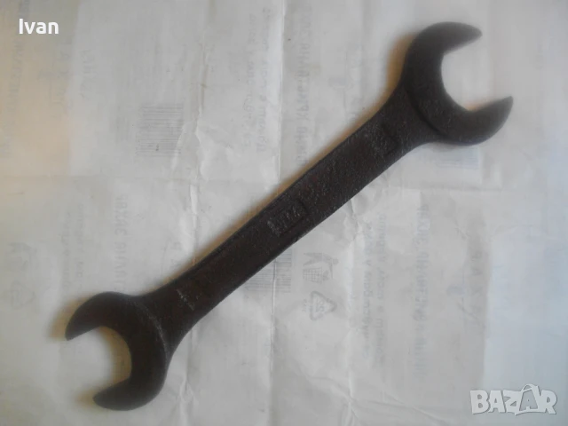 Размер 52-58 голям гаечен ключ за селскостопански машини и камиони от старото истинско качество, снимка 3 - Други инструменти - 51010667