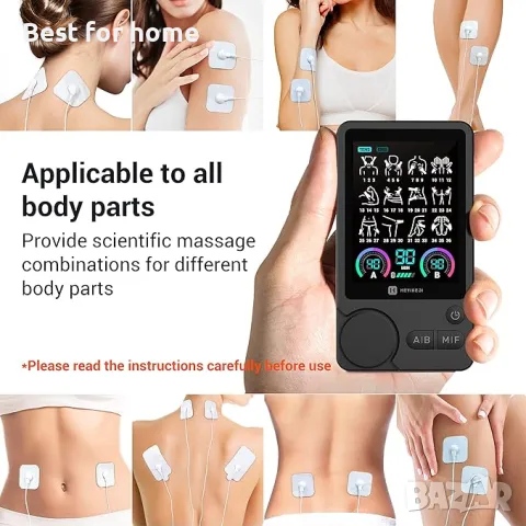 Мускулен стимулатор ,импулсен мускулен масажор HEYIKEJI, снимка 6 - Друга електроника - 49761881