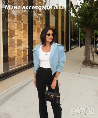 Bottega Veneta мини чанта, снимка 10 - Чанти - 53356891