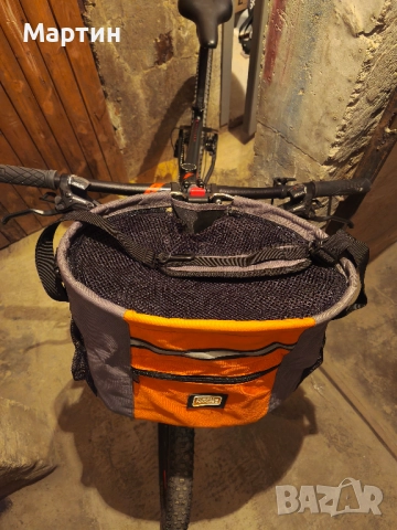 Предна кошница /чанта/ за велосипед, снимка 2 - Спортна екипировка - 51436416