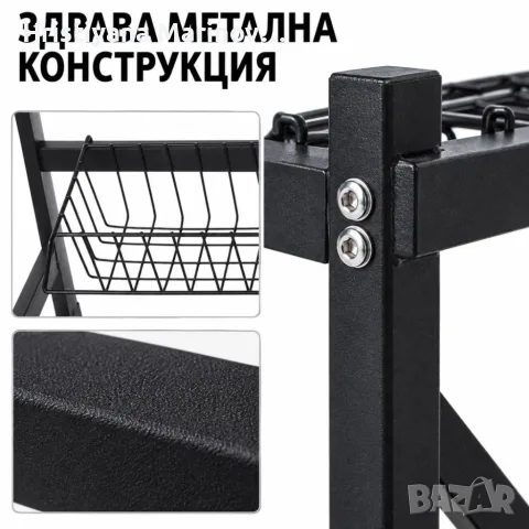 ️Двуетажен сушилник за съдове над мивка – 85 см, снимка 7 - Сушилници - 56142298